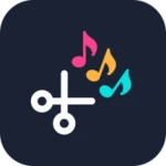 audio cutter, joiner & mixer android application logo